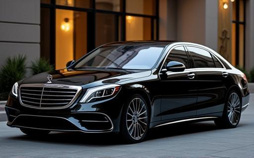 Black Mercedes-Benz S-Class